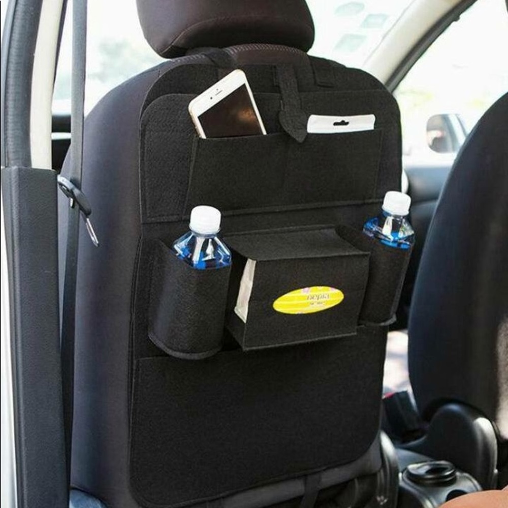 Black Backseat Car Organizer